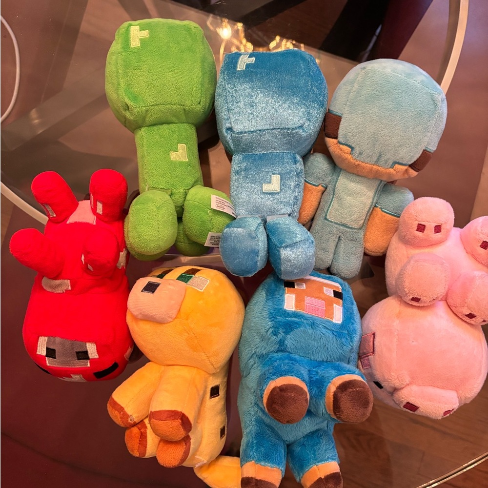 Minecraft Plushies